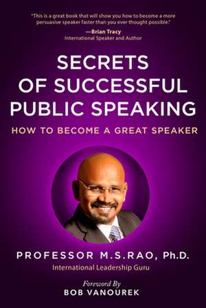 Secrets of Successful Public Speaking de M. S. Rao