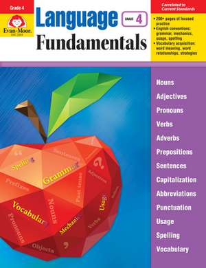 Language Fundamentals, Grade 4 de Evan-Moor Educational Publishers
