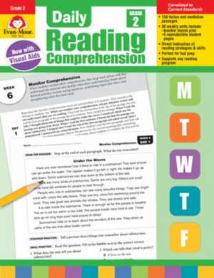 Daily Reading Comprehension, Grade 2 de Evan-Moor Educational Publishers