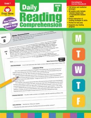 Daily Reading Comprehension, Grade 7 de Evan-Moor Educational Publishers