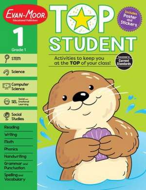Top Student, Grade 1 de Evan-Moor Educational Publishers