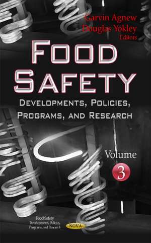 Food Safety de Garvin Agnew