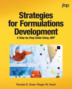 Strategies for Formulations Development de Ronald Snee