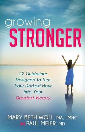Growing Stronger: 12 Guidelines Designed to Turn Your Darkest Hour Into Your Greatest Victory de Mary Beth Woll