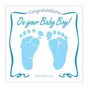 Baby Boy Greeting Card de Twin Sisters