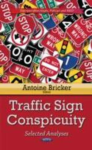 Traffic Sign Conspicuity: Selected Analyses de Antoine Bricker