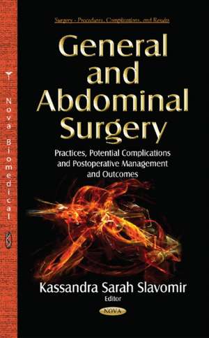 General & Abdominal Surgery de Kassandra Sarah Slavomir