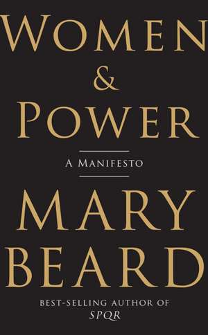 Women & Power – A Manifesto de Mary Beard