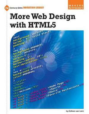 More Web Design with Html5 de Colleen Van Lent