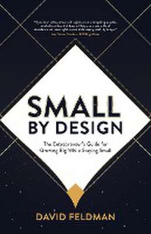 Small By Design de David Feldman