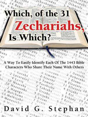 Which, of the 31 Zechariahs, Is Which?: A Blessing Disguised as a Burden de David Stephan