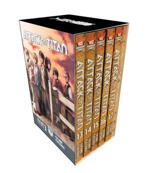 Attack On Titan Season 3 Part 1 Manga Box Set de Hajime Isayama