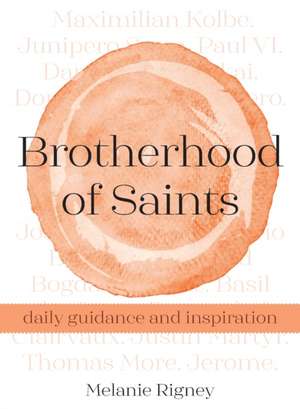 Brotherhood of Saints de Melanie Rigney