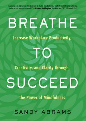 Breathe to Succeed de Sandy Abrams