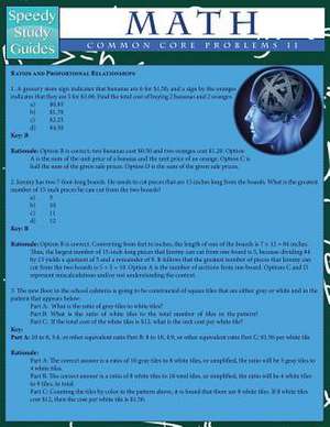 Math Common Core Problems II (Speedy Study Guides de Speedy Publishing Llc