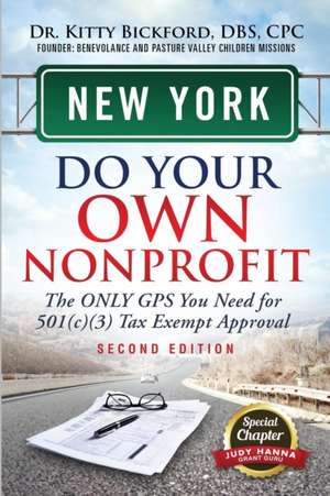 New York Do Your Own Nonprofit de Kitty Bickford