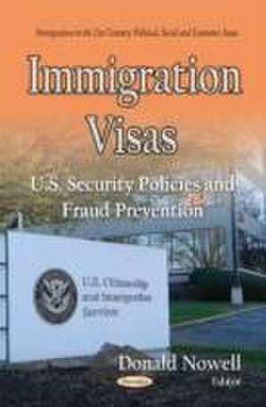 Immigration Visas de Donald Nowell