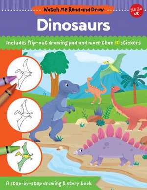 Chagollan, S: WATCH ME READ & DRAW DINOSAURS de Samantha Chagollan