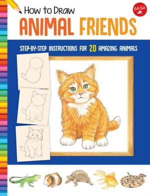 How to Draw Animal Friends de Peter Mueller