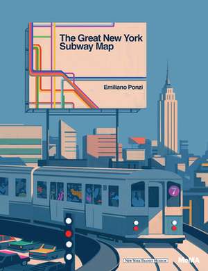 The Great New York Subway Map de Emiliano Ponzi