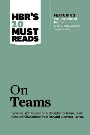 HBRS 10 MUST READS ON TEAMS (W de Lynda Gratton