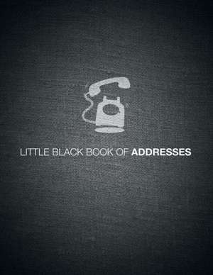 Little Black Book of Addresses de Speedy Publishing LLC