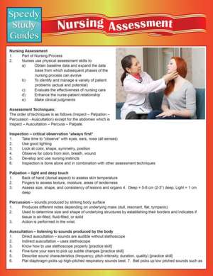 Nursing Assessment de Speedy Publishing LLC