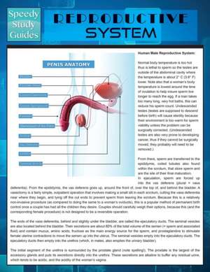 Reproductive System (Speedy Study Guide) de Speedy Publishing Llc