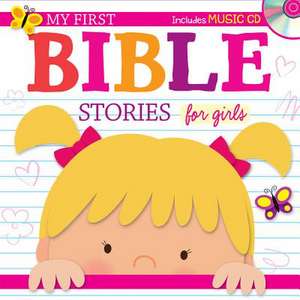 My First Bible Stories for Girls [With Audio CD]: Color & Trace de Twin Sisters(r)