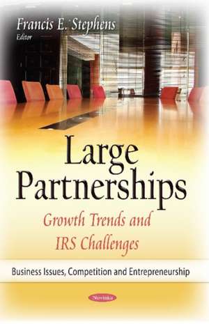 Large Partnerships de Francis E. Stephens