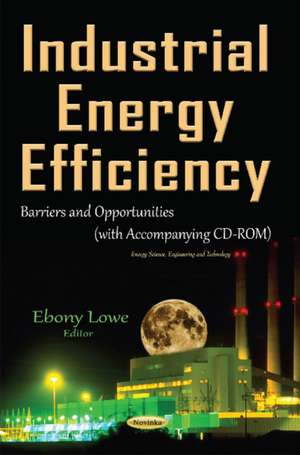 Industrial Energy Efficiency: Barriers & Opportunities de Ebony Lowe