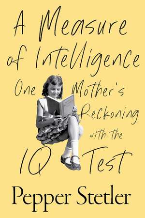 A Measure of Intelligence: One Mother's Reckoning with the IQ Test de Pepper Stetler