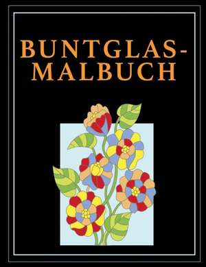 Buntglas-Malbuch de Coloring Pages for Kids