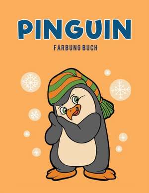 Kids, C: Pinguin Färbung Buch