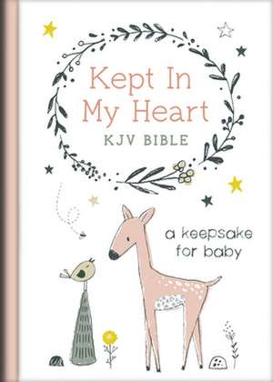 Kept in My Heart KJV Bible [Coral Woodland] de Compiled By Barbour Staff