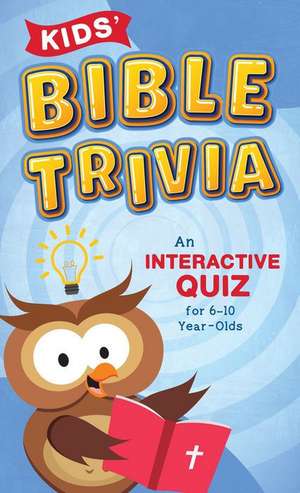 Kids' Bible Trivia de Paul Kent