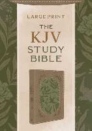 The KJV Study Bible, Large Print [Olive Branches] de Compiled By Barbour Staff