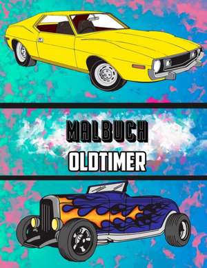 Malbuch Oldtimer de Osam Colors