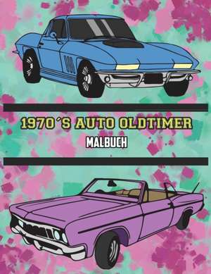 1970's Auto Oldtimer Malbuch de Osam Colors