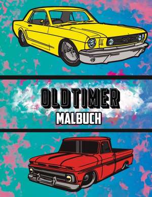 Oldtimer Malbuch de Osam Colors