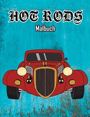 Hot Rods Malbuch de Osam Colors