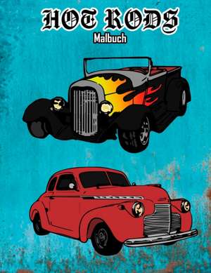 Hot Rods Malbuch de Osam Colors