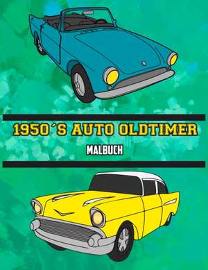 1950's Auto Oldtimer Malbuch de Osam Colors