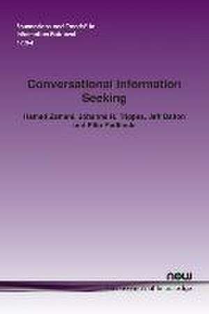 Conversational Information Seeking de Hamed Zamani