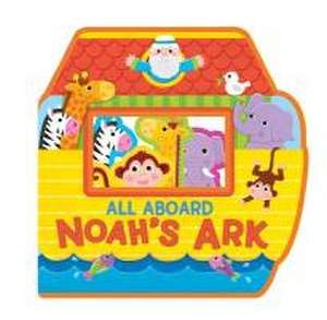 All Aboard! Noah's Ark (Shaped Soft Foam Book) de Kidsbooks Publishing