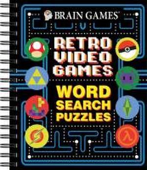 Brain Games - Retro Video Games Word Search Puzzles de Publications International Ltd