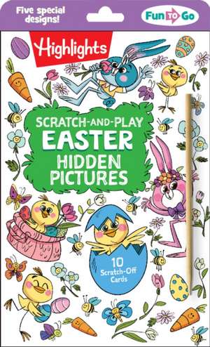 Scratch-And-Play Easter Hidden Pictures