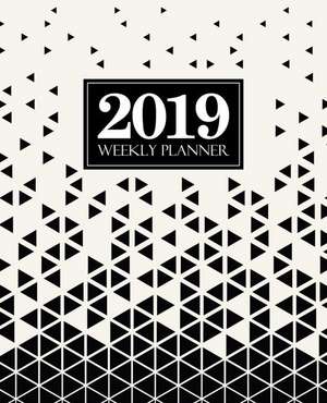 2019 Weekly Planner: Portable Format 7.5 de Papeterie Bleu