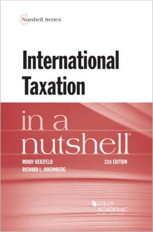 International Taxation in a Nutshell de Mindy Herzfeld