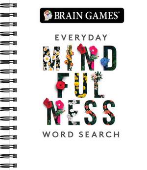 Brain Games - Everyday Mindfulness Word Search (White) de Publications International Ltd